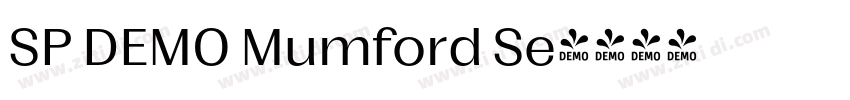 SP DEMO Mumford Se字体转换 SP DEMO Mumford Se字体转换